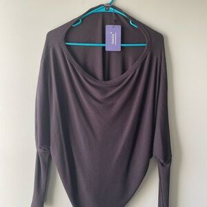 Off the shoulder Black Women's Top